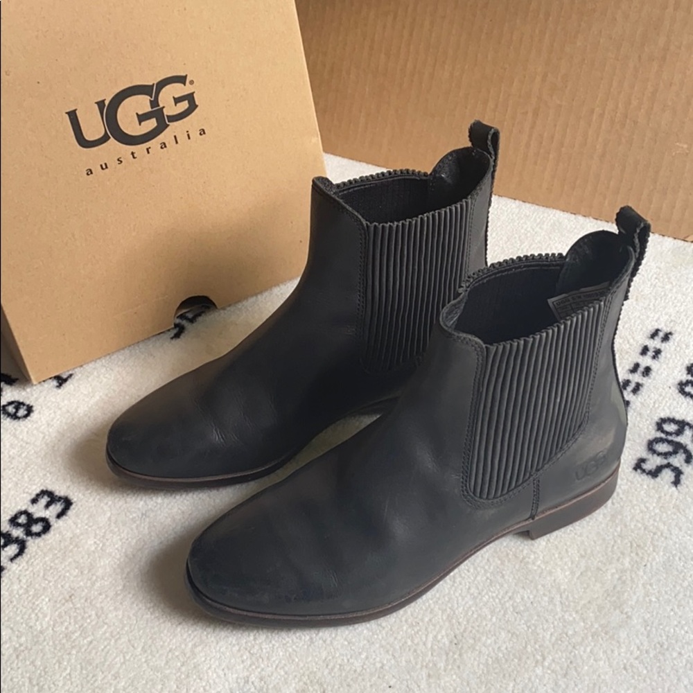 UGG Leather Booties
